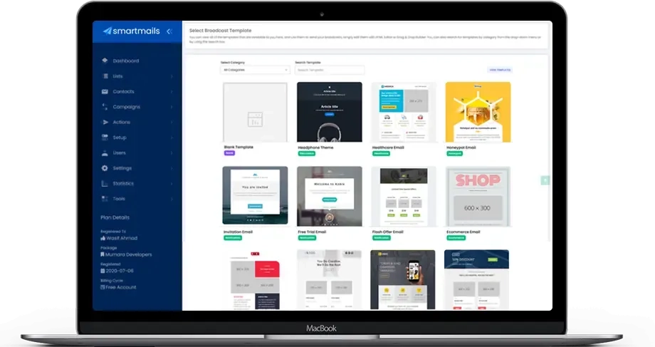 Landing page main